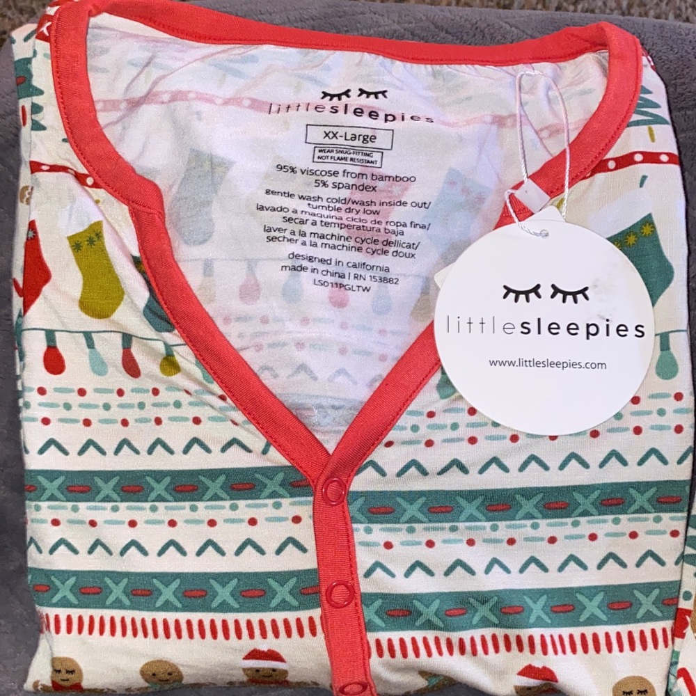 Little Sleepies Fair Isle Long Sleeve